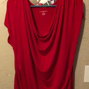 Red Lane Bryant top